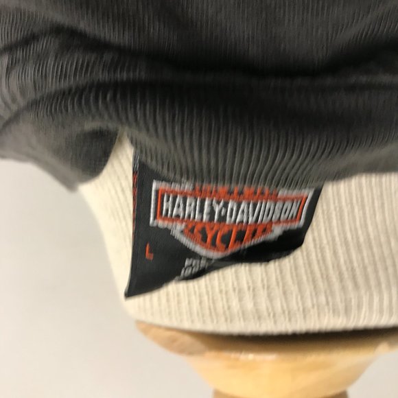 Harley Davidson Victorville California black graphic cotton t shirt rte 66 L - Picture 4 of 4